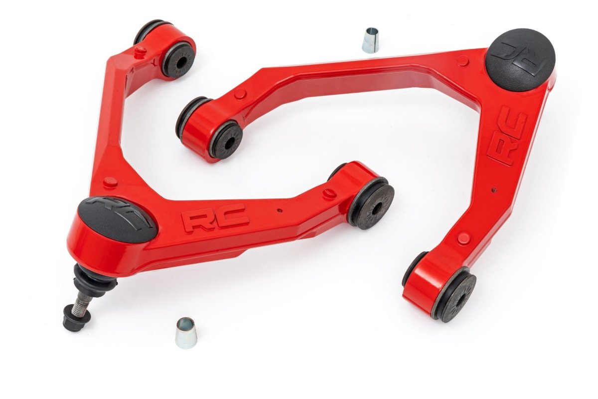 Chevrolet Silverado 1500 Upper Control Arms - Rough Country - Forged, OE Upgrade - Red - '07-'18
